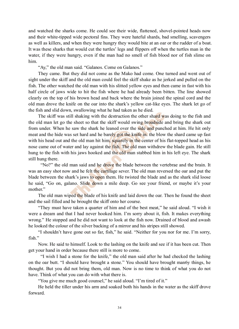 image for page The Old Man and the Sea Ông già và biển cả