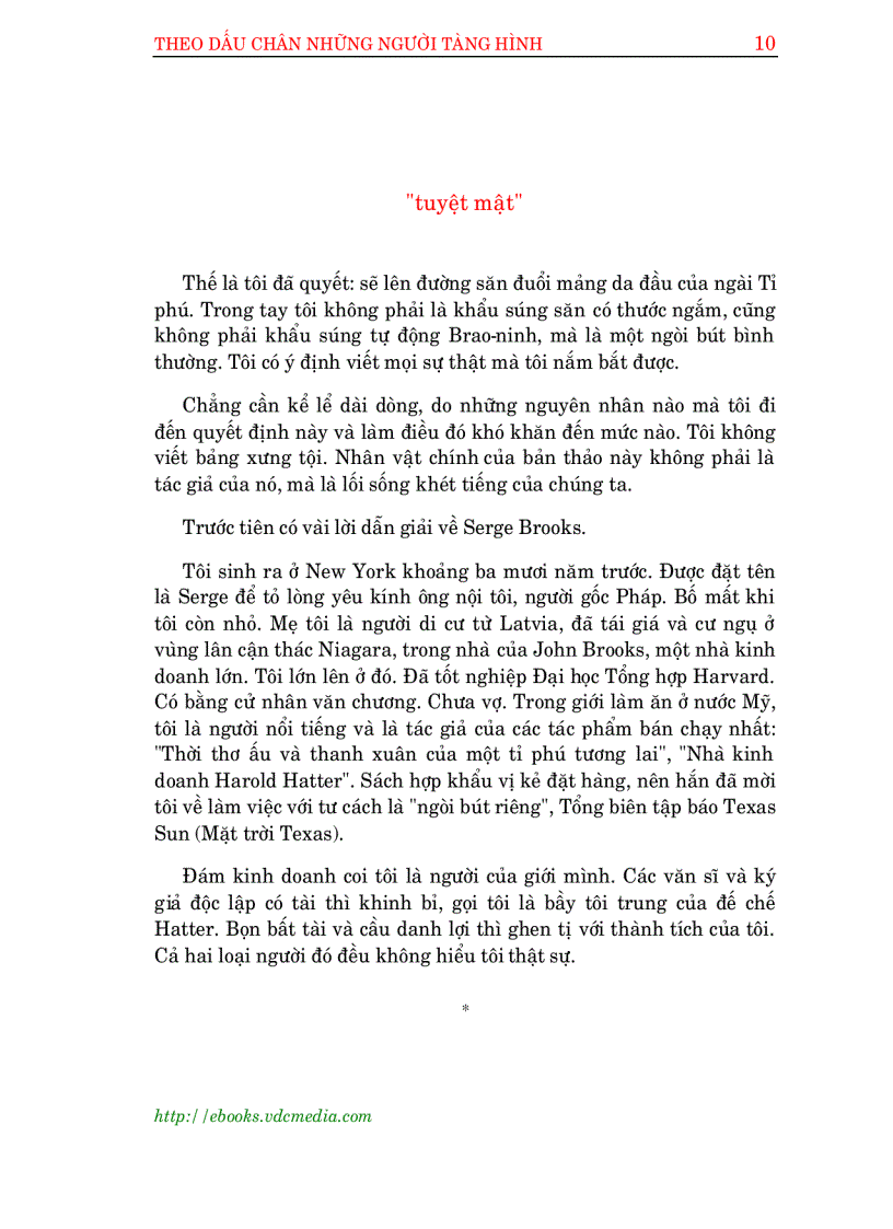 image for page Theo Dấu Chân Những Người Tàng Hình Quyển 1