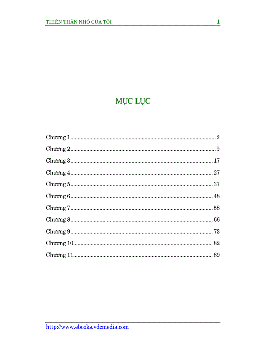 image for page Thiên Thần Nhỏ Của Tôi