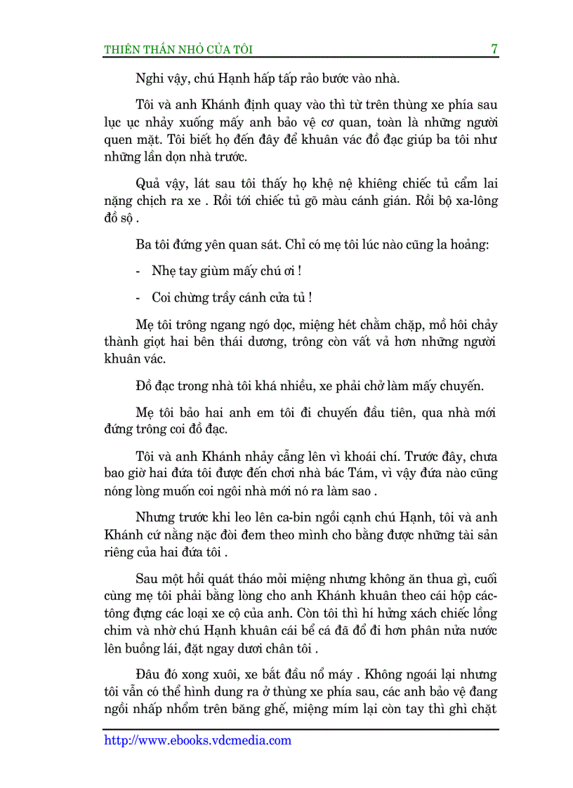 image for page Thiên Thần Nhỏ Của Tôi