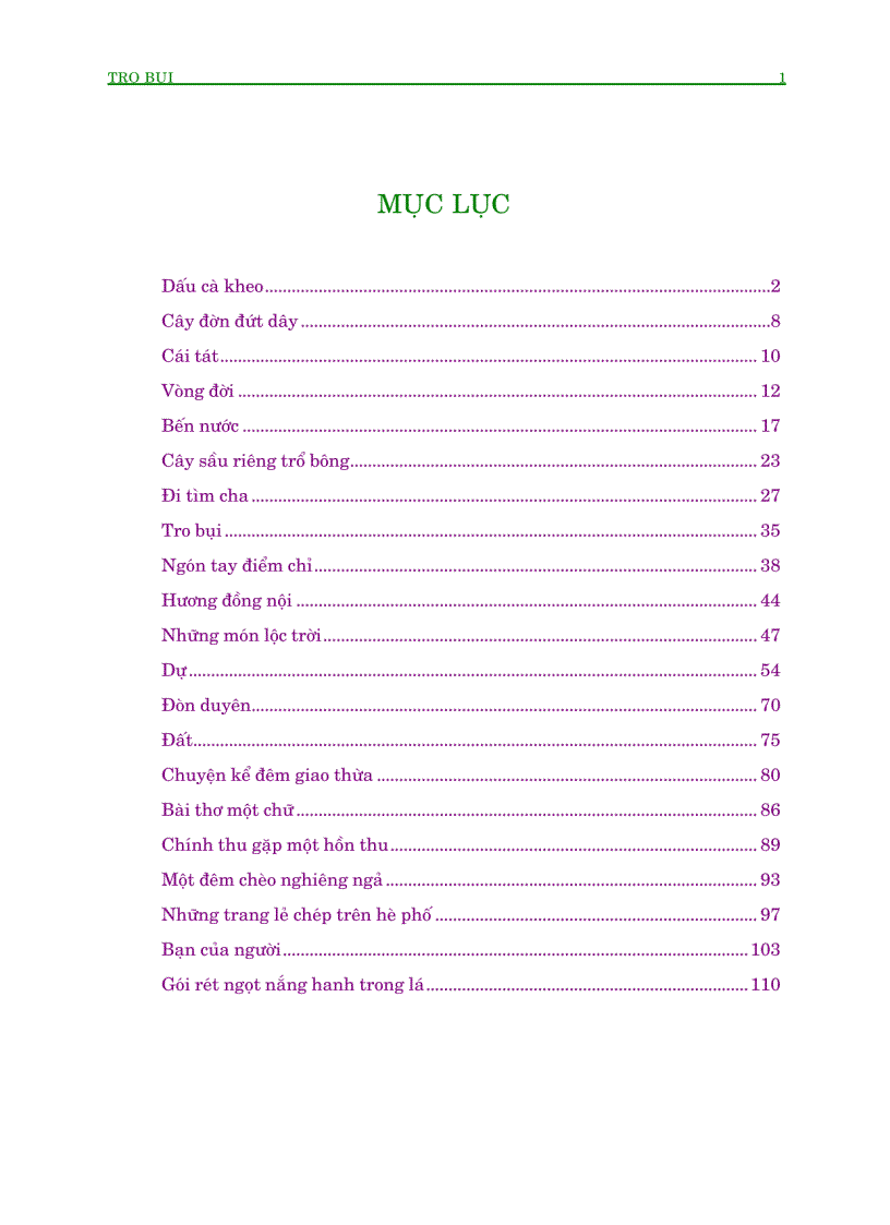 image for page Tro Bụi