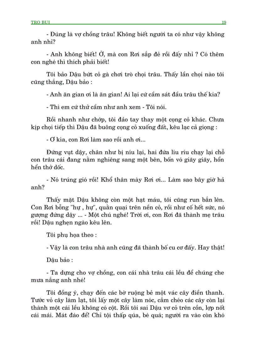 image for page Tro Bụi