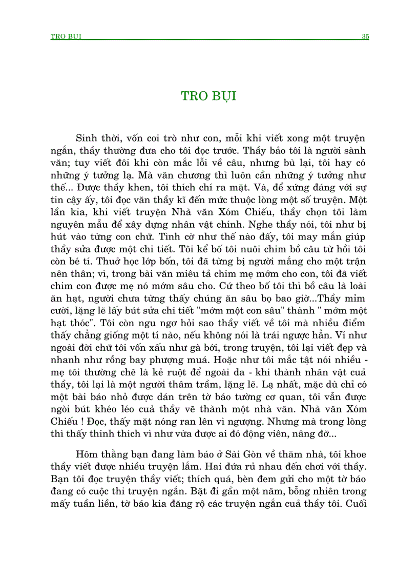 image for page Tro Bụi