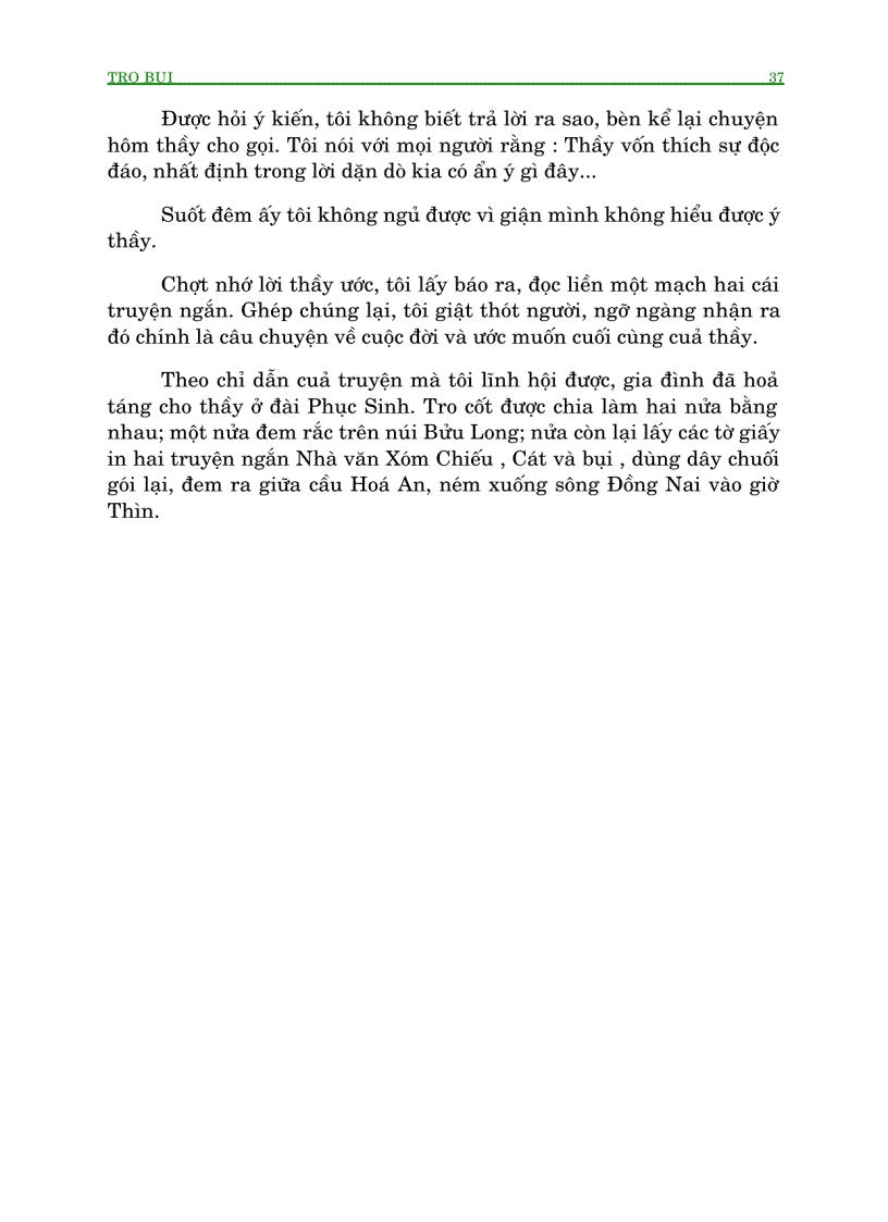 image for page Tro Bụi