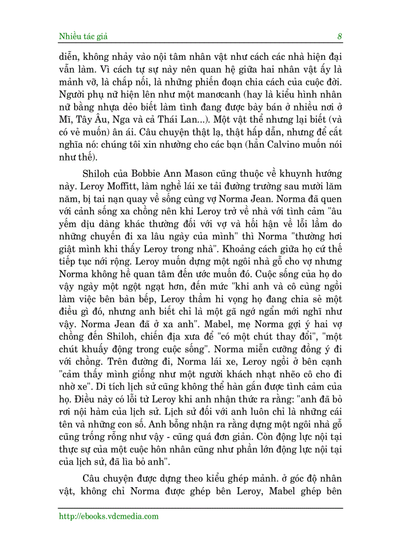 image for page Truyện Ngắn Hậu Hiện Đại Quyển 1