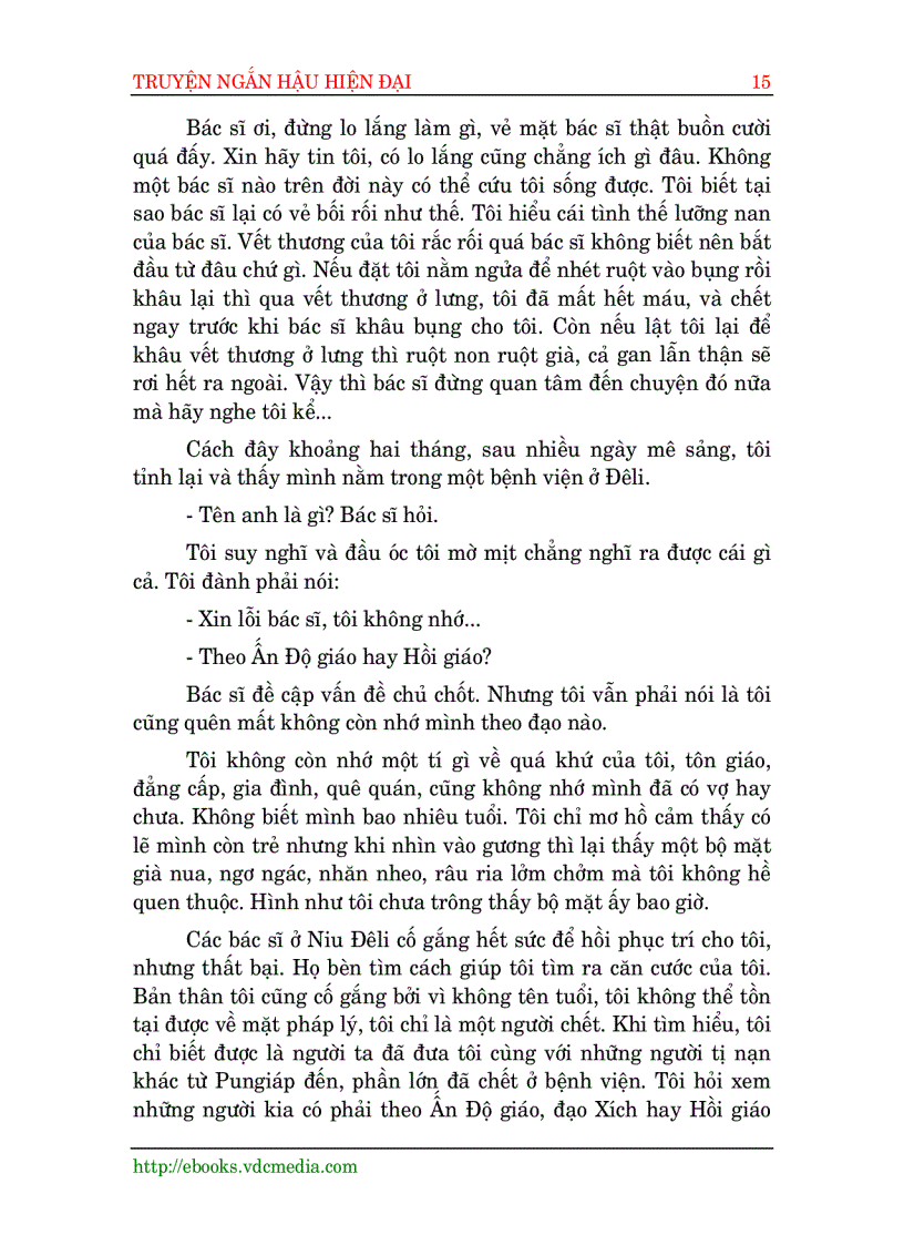 image for page Truyện Ngắn Hậu Hiện Đại Quyển 1