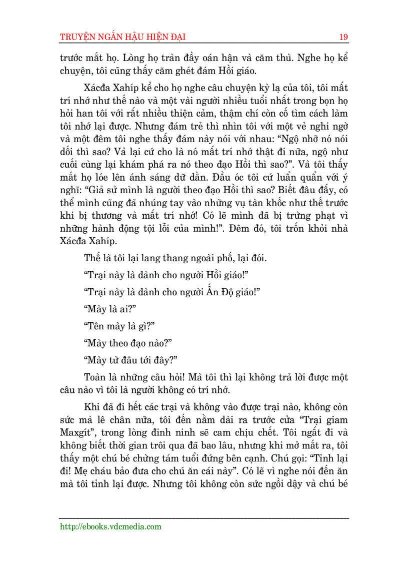 image for page Truyện Ngắn Hậu Hiện Đại Quyển 1