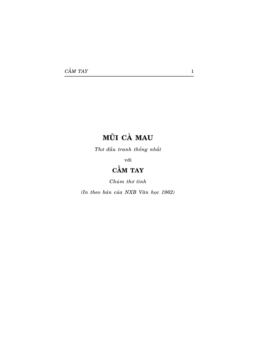 image for page Tuyển Tập Thơ Xuân Diệu Mũi Cà Mau