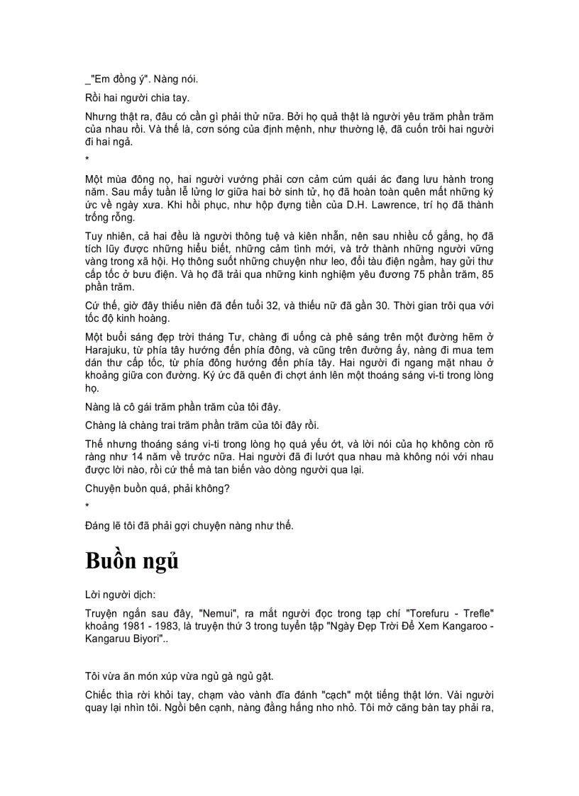 image for page Tuyển Tập Truyện Murakami Haruki