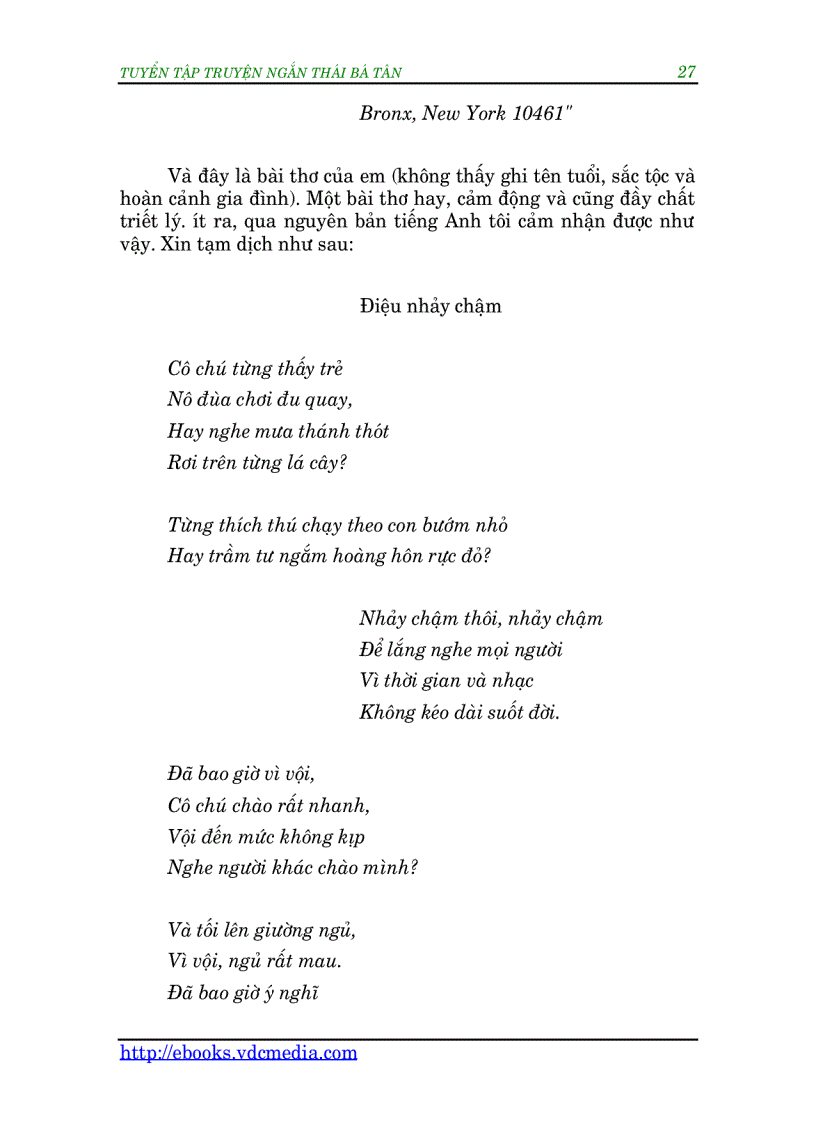 image for page Tuyển Tập Truyện Ngắn Thái Bá Tân Phần 1