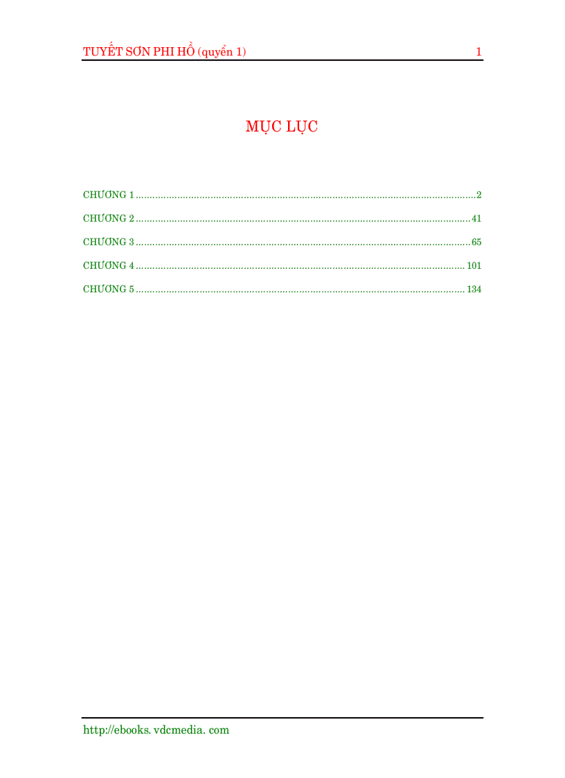 image for page Tuyết Sơn Phi Hồ Quyển 1