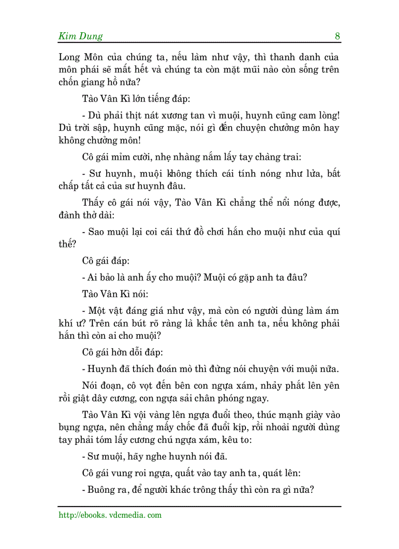 image for page Tuyết Sơn Phi Hồ Quyển 1