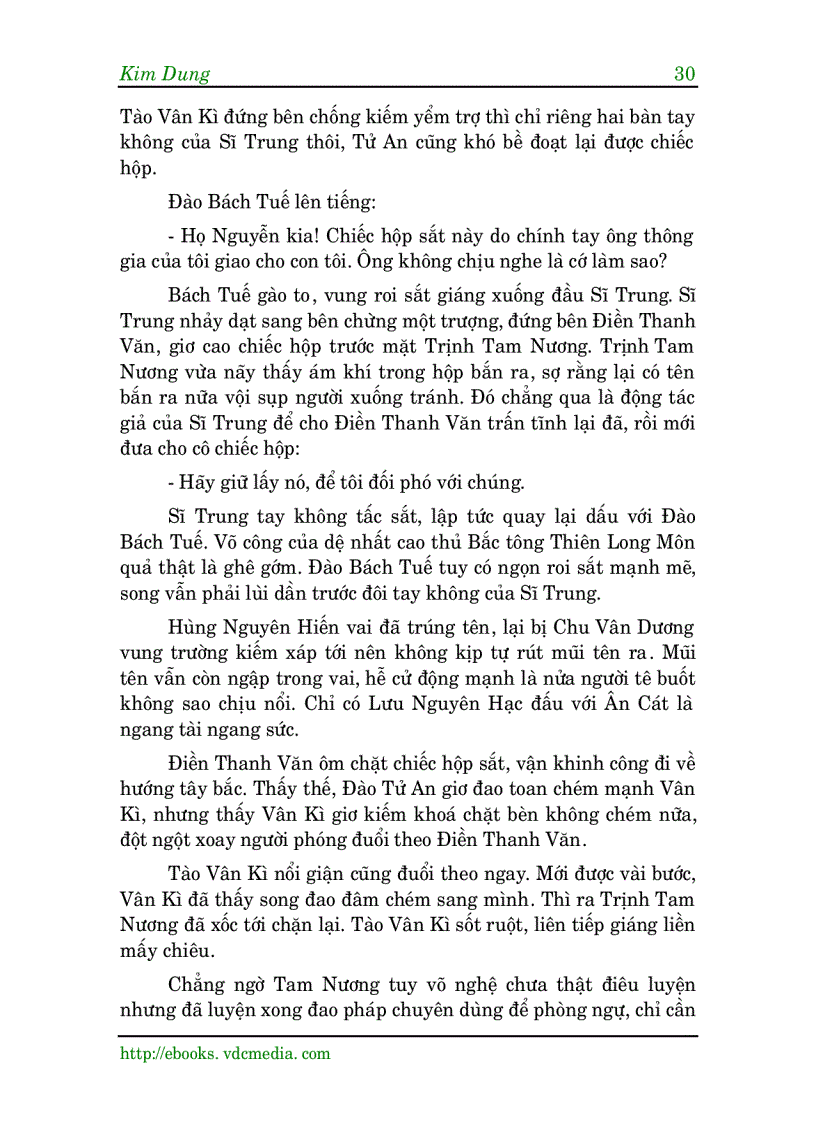 image for page Tuyết Sơn Phi Hồ Quyển 1