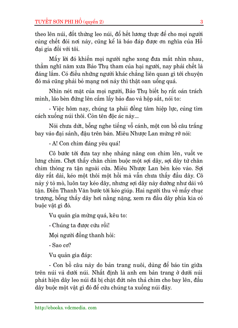 image for page Tuyết Sơn Phi Hồ Quyển 2