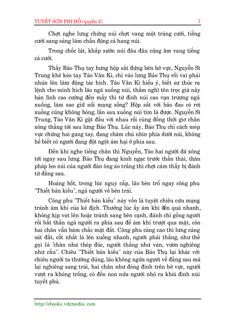 image for page Tuyết Sơn Phi Hồ Quyển 2