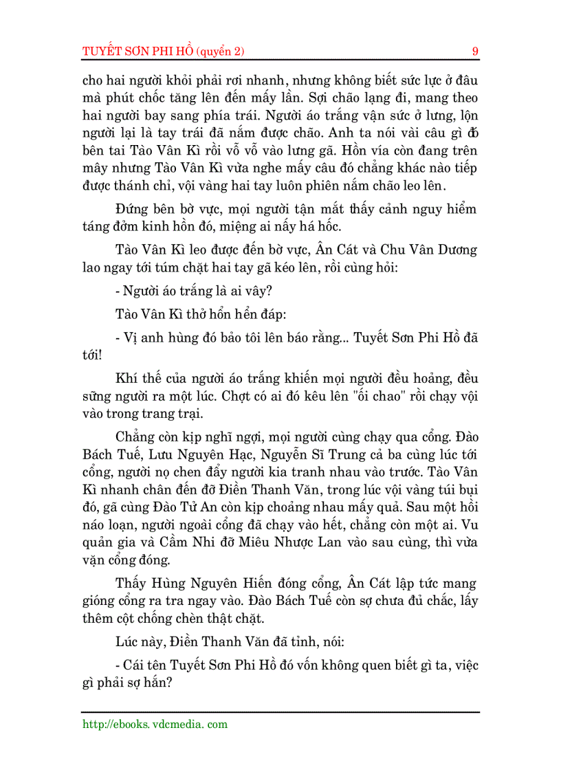 image for page Tuyết Sơn Phi Hồ Quyển 2