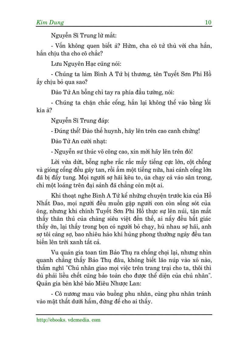 image for page Tuyết Sơn Phi Hồ Quyển 2
