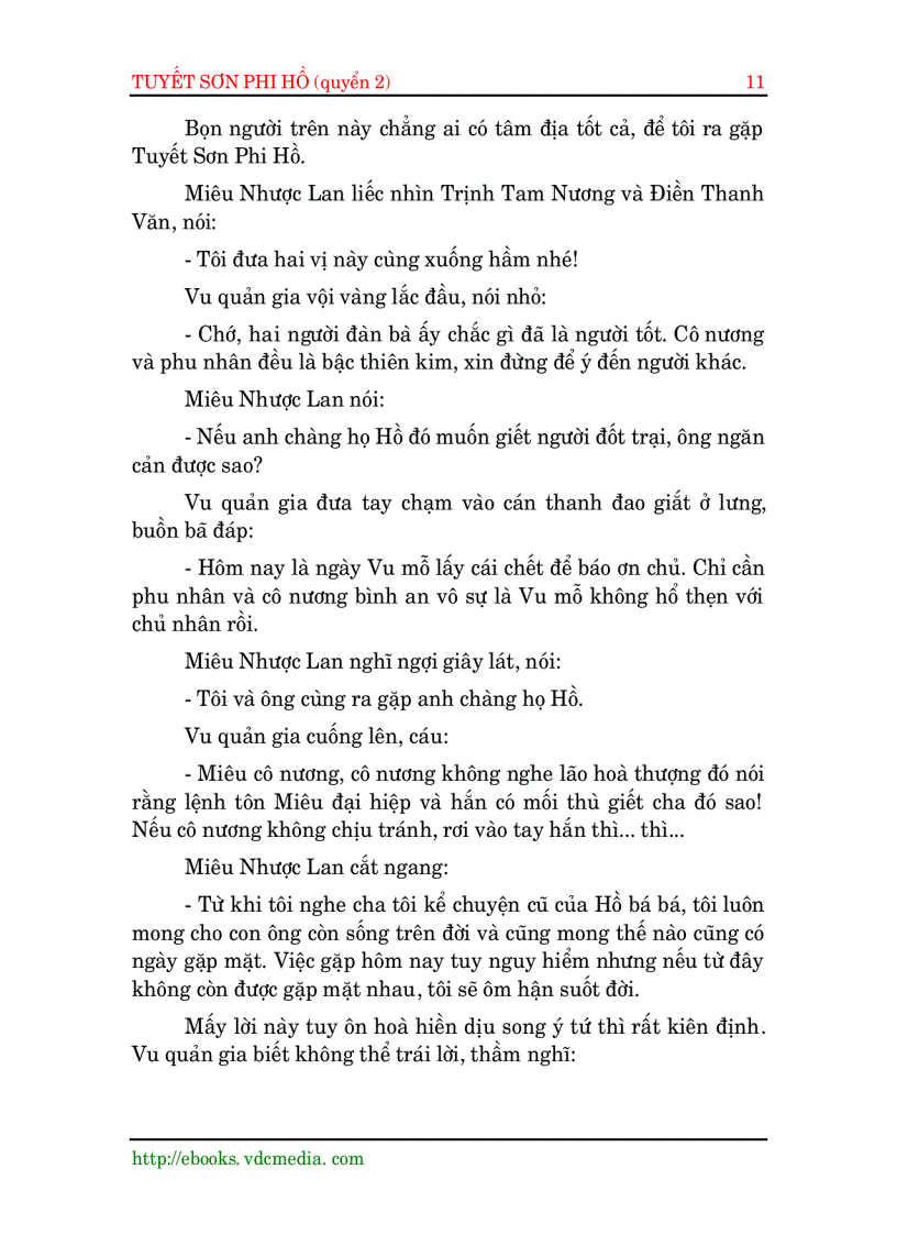 image for page Tuyết Sơn Phi Hồ Quyển 2