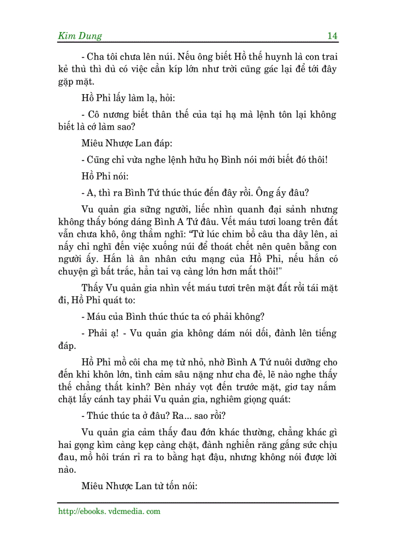 image for page Tuyết Sơn Phi Hồ Quyển 2