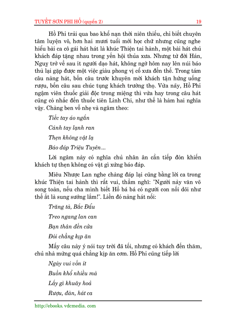 image for page Tuyết Sơn Phi Hồ Quyển 2