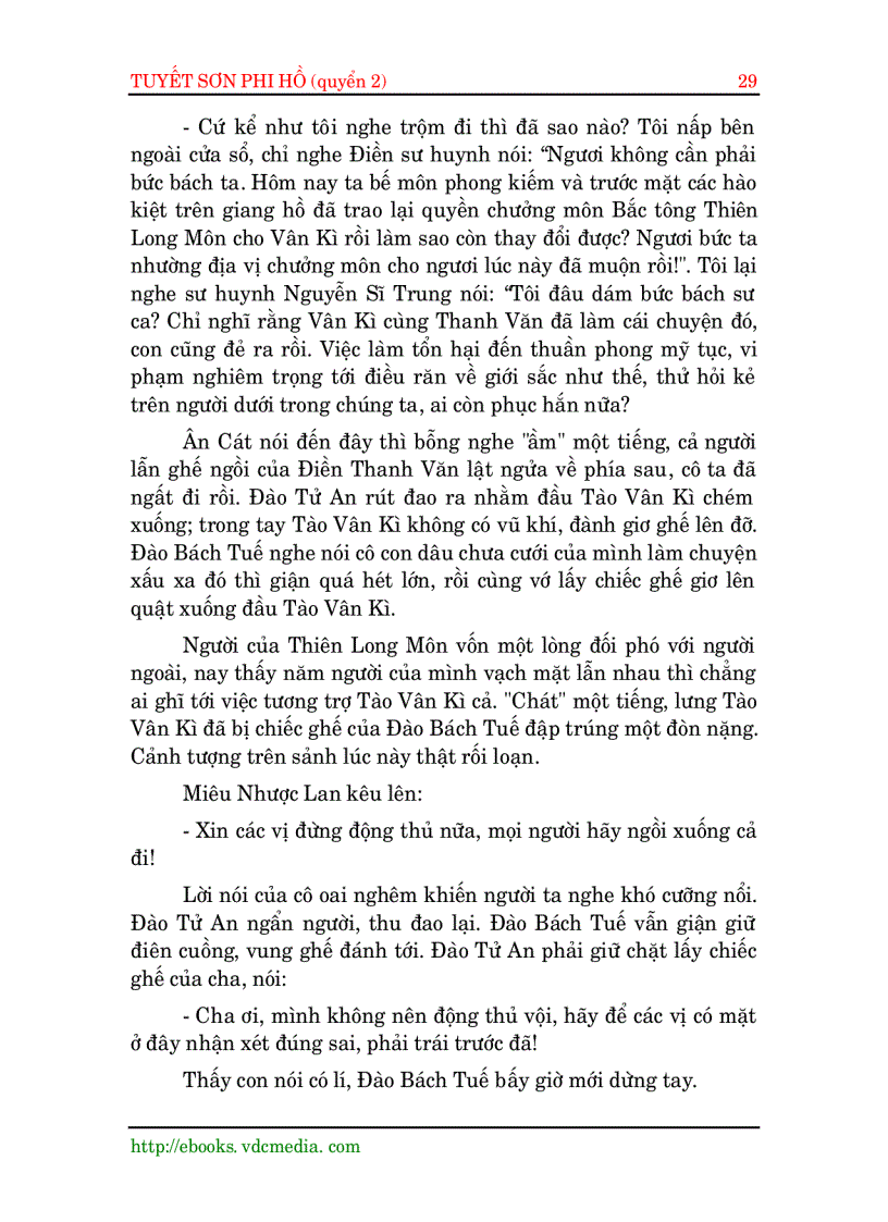 image for page Tuyết Sơn Phi Hồ Quyển 2