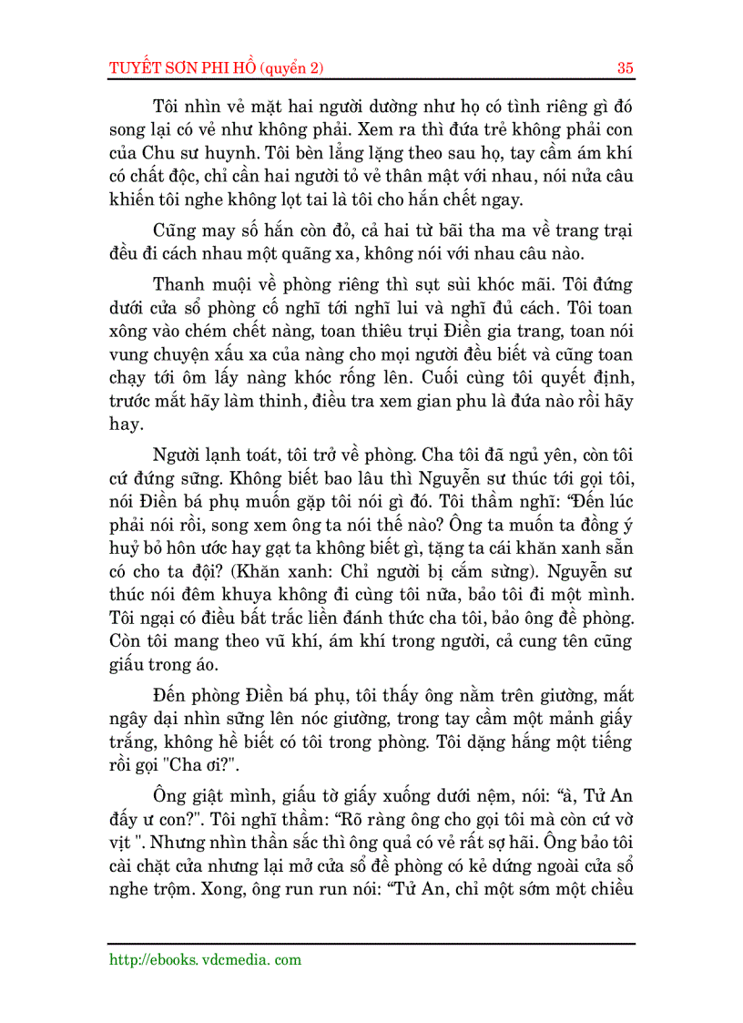 image for page Tuyết Sơn Phi Hồ Quyển 2