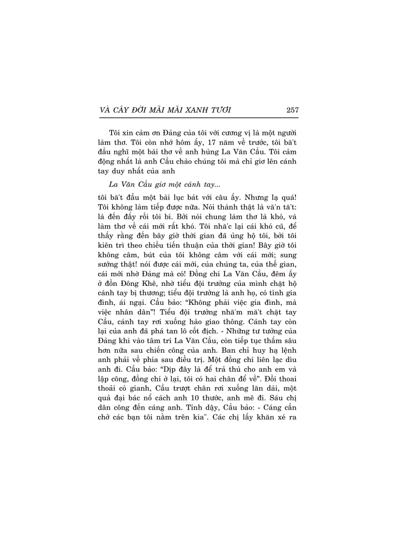 image for page Và Cây Đời Mãi Mãi Xanh Tươi