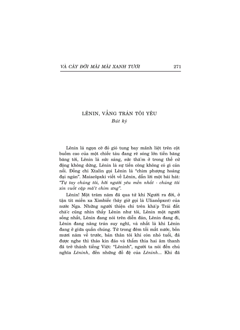 image for page Và Cây Đời Mãi Mãi Xanh Tươi