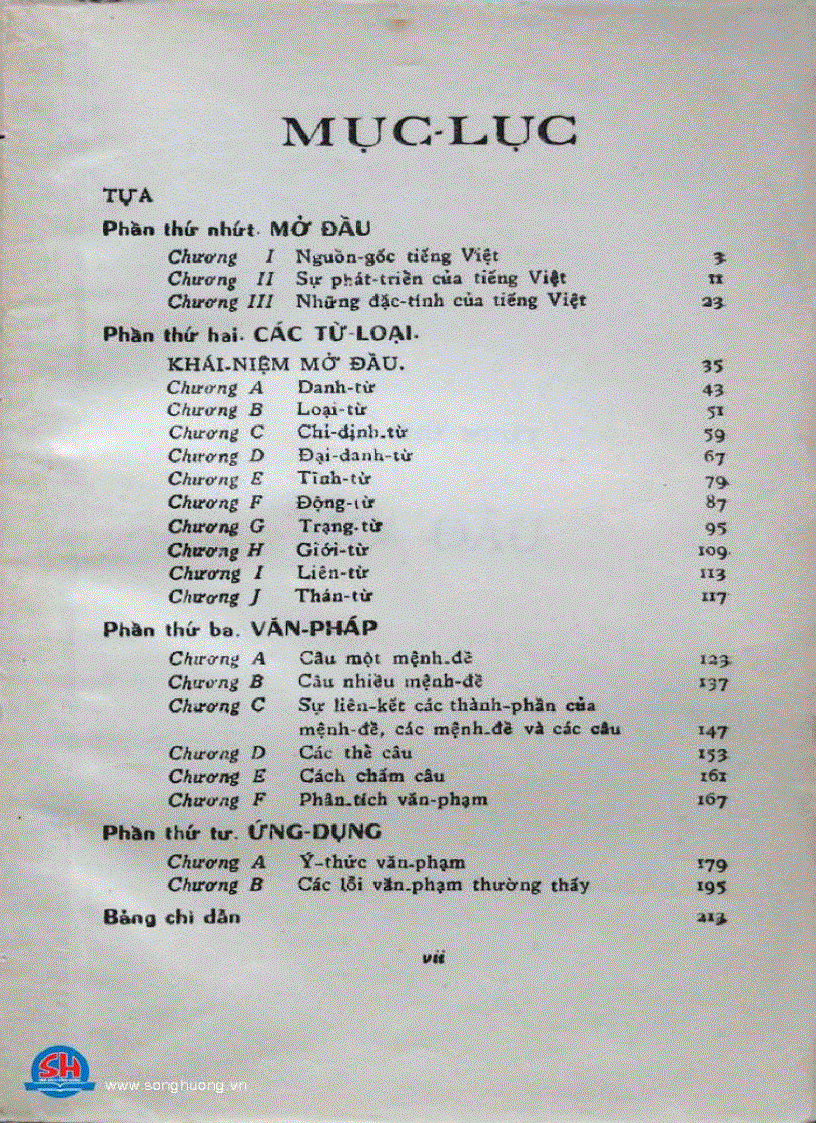 image for page Văn phạm Việt Nam giản dị và thực dụng