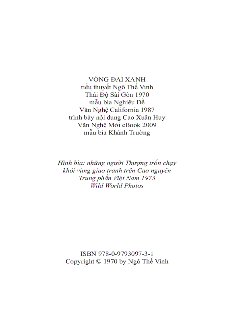 image for page Vòng đai xanh