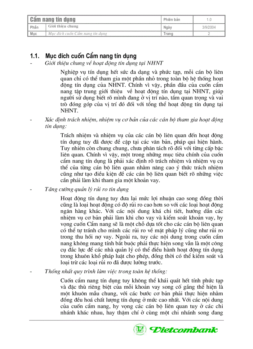 image for page Cẩm nang tín dụng