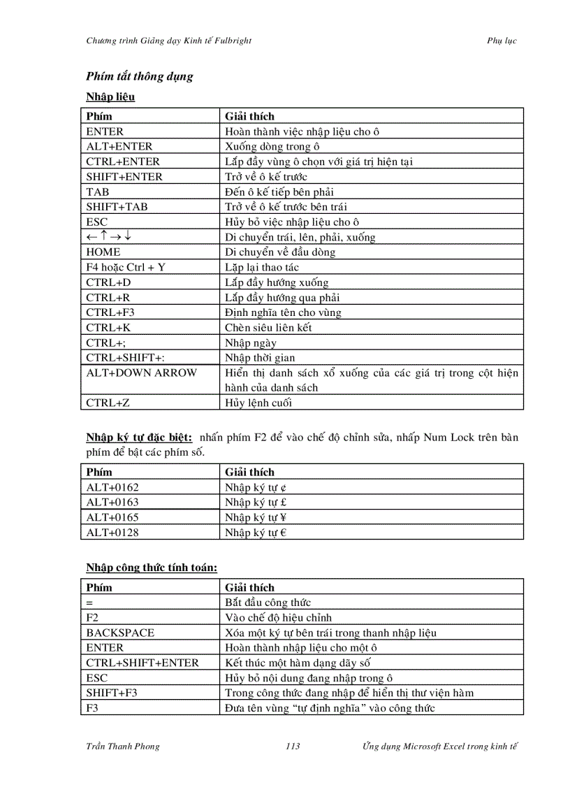 image for page Excel ứng dụng trong kinh tế 2