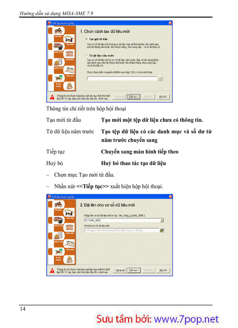 image for page Hướng dẫn sử dụng Phần mềm kế toán MISA SME 7 9