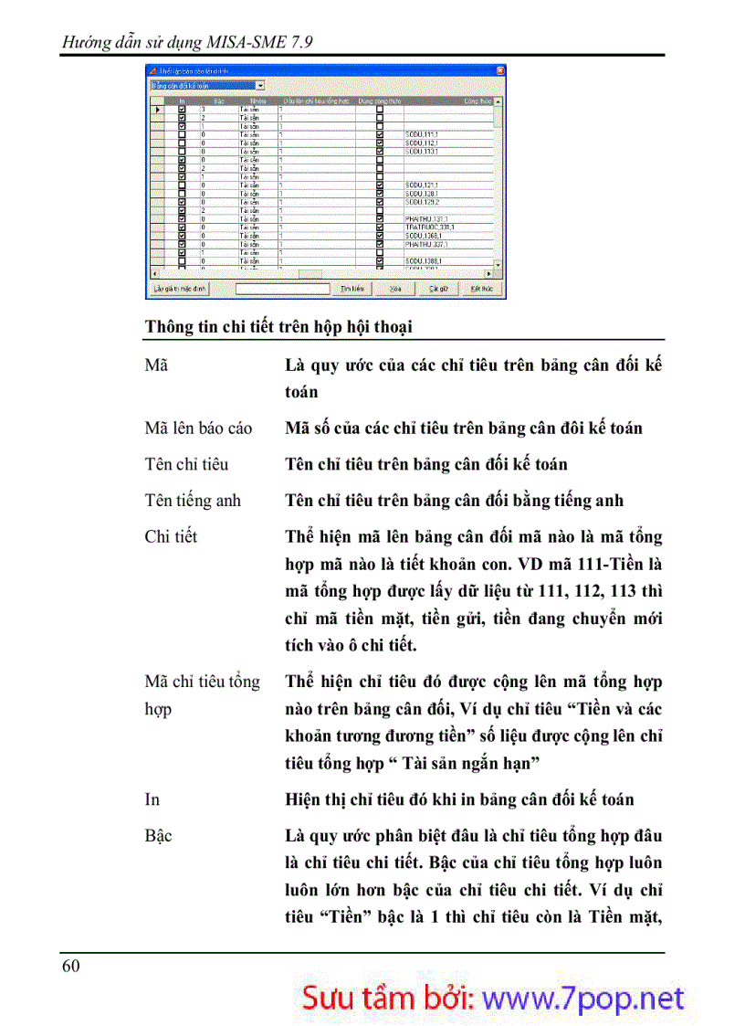 image for page Hướng dẫn sử dụng Phần mềm kế toán MISA SME 7 9