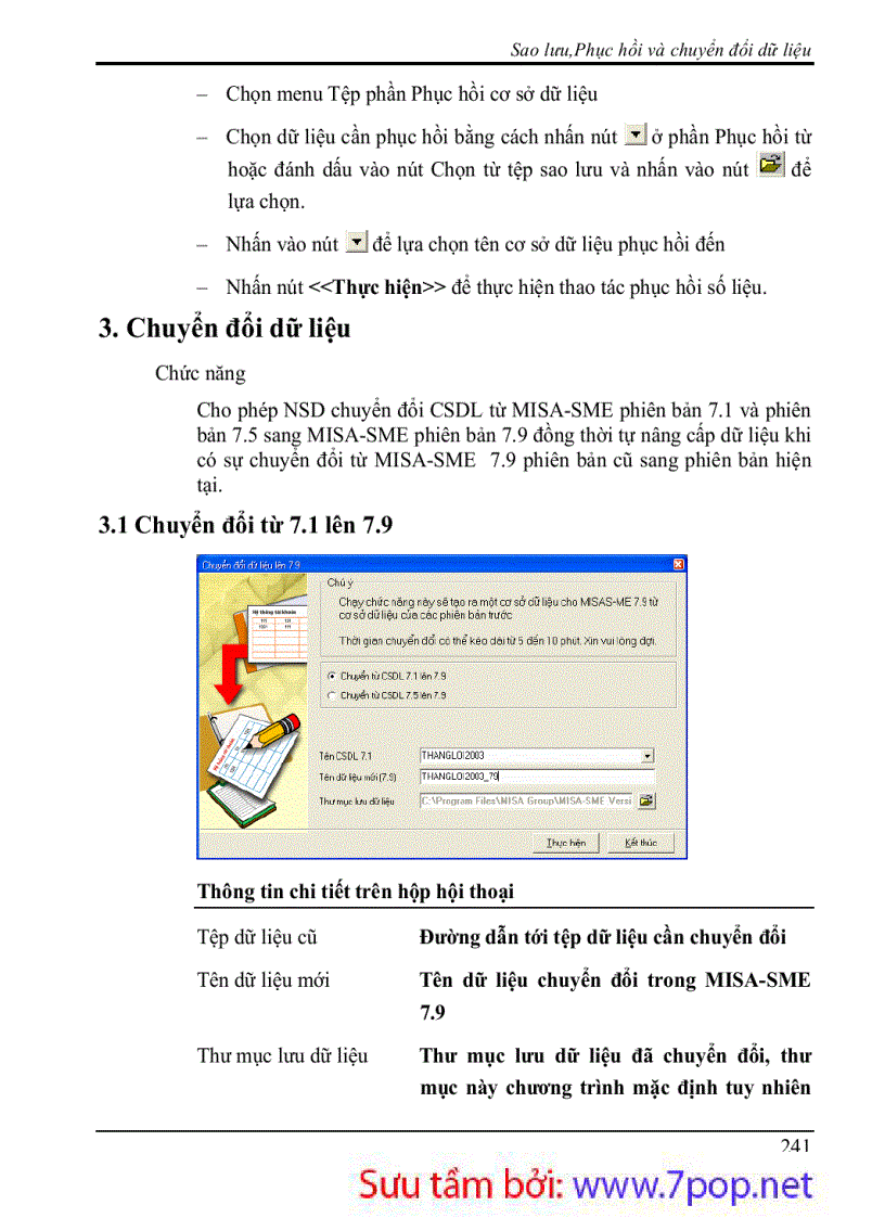 image for page Hướng dẫn sử dụng Phần mềm kế toán MISA SME 7 9