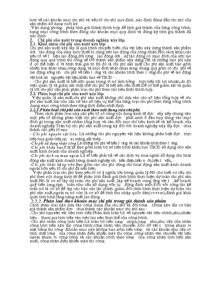 image for page Kế toán chi phí sản xuất và giá thành sản phẩm 1