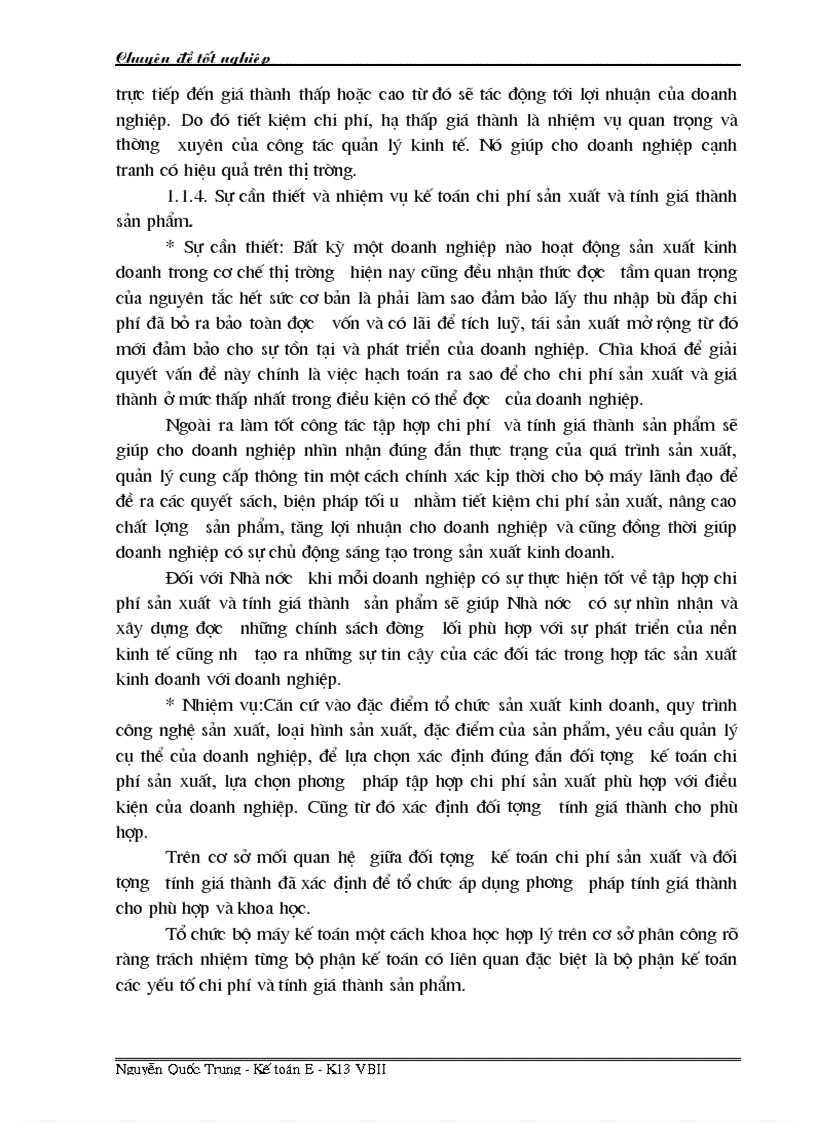 image for page Kế toán chi phí sản xuất và giá thành sản phẩm 1