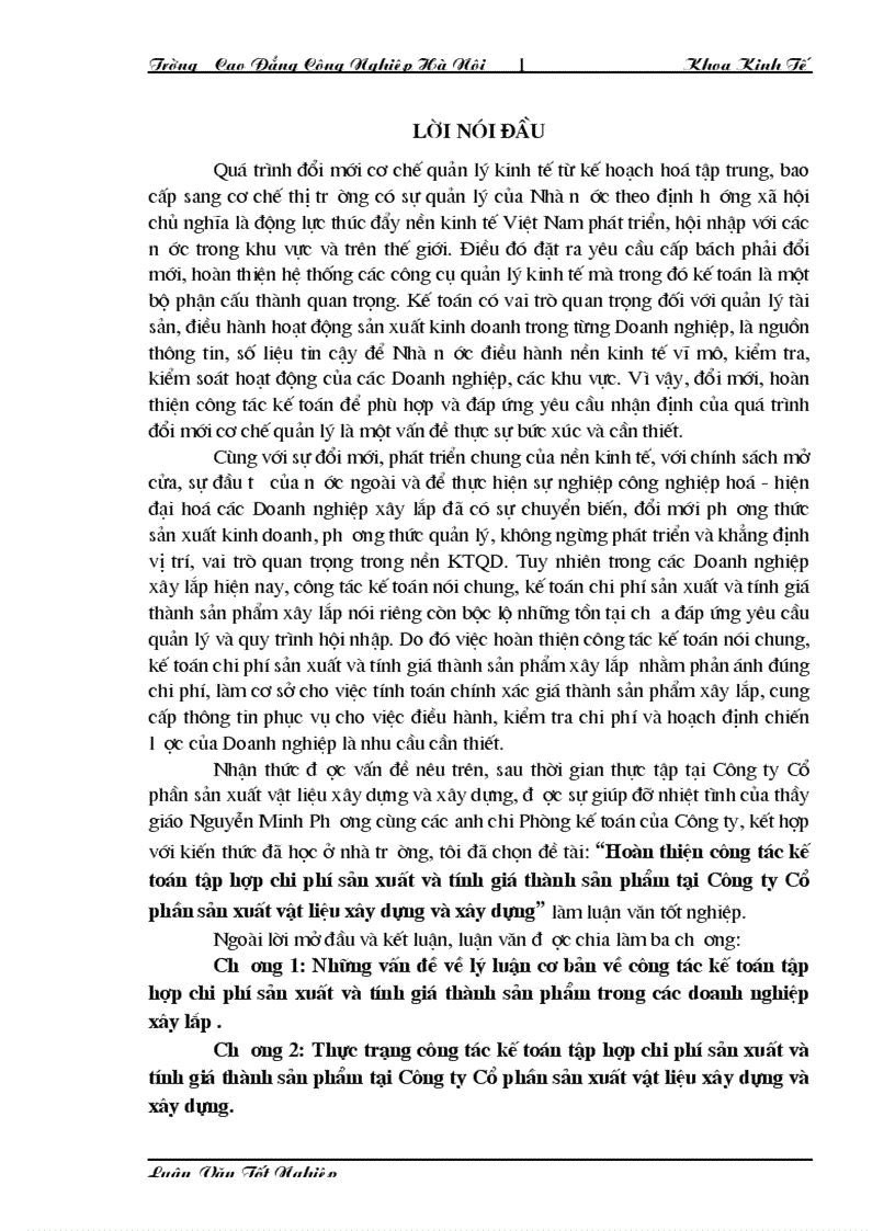 image for page Kế toán chi phí sản xuất và giá thành sản phẩm 1