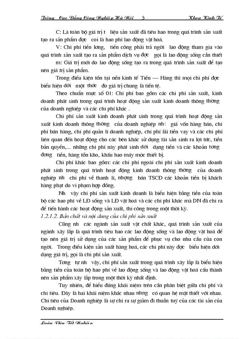 image for page Kế toán chi phí sản xuất và giá thành sản phẩm 1