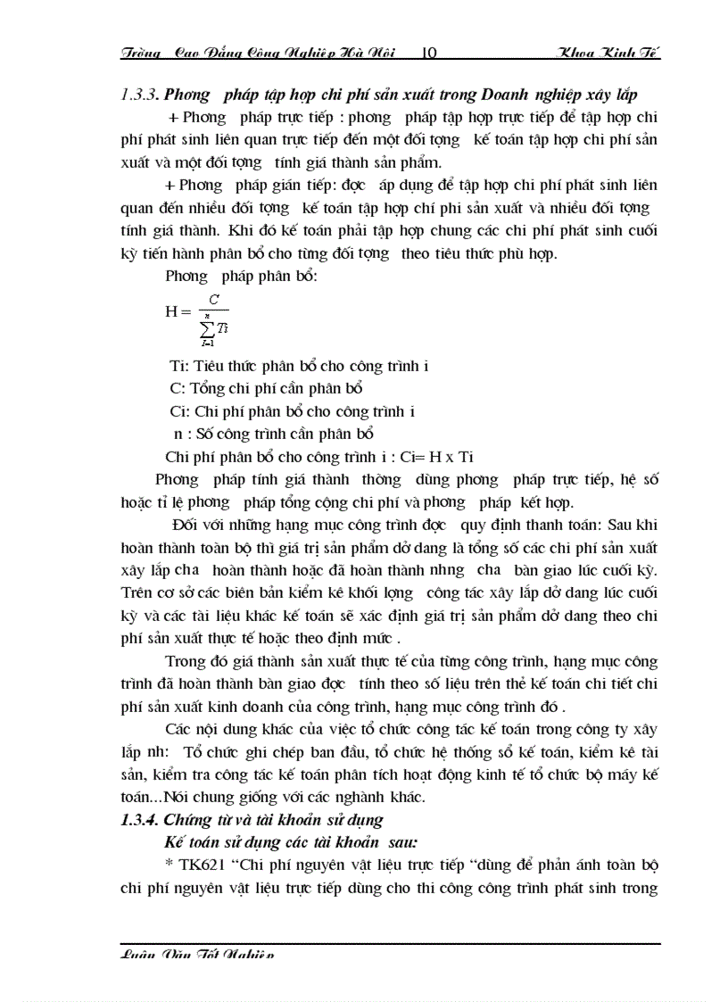 image for page Kế toán chi phí sản xuất và giá thành sản phẩm 1