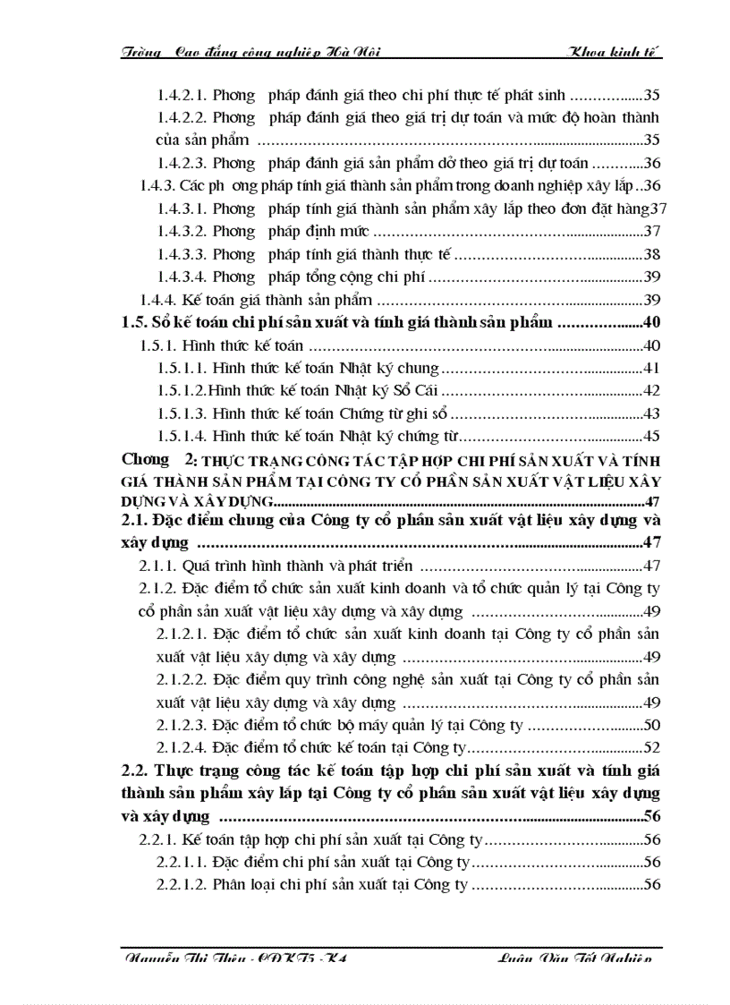 image for page Kế toán chi phí sản xuất và giá thành sản phẩm 1