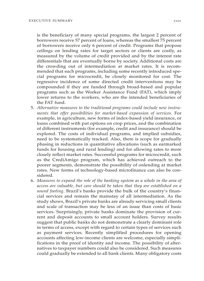 image for page Access to Financial Services in Brazil