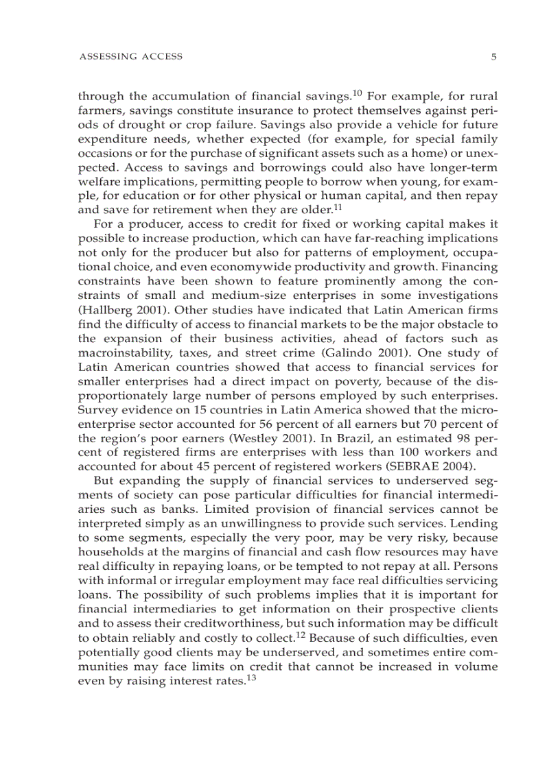 image for page Access to Financial Services in Brazil