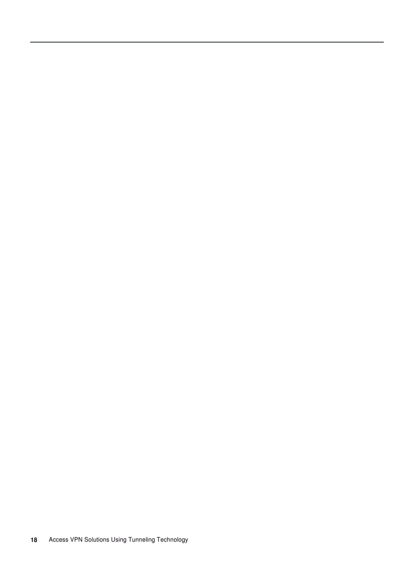 image for page Access VPN Solutions Using Tunneling Technology