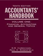 Accountants Handbook Volume 1 Financial Accounting and General Topics 10th Edition 2003