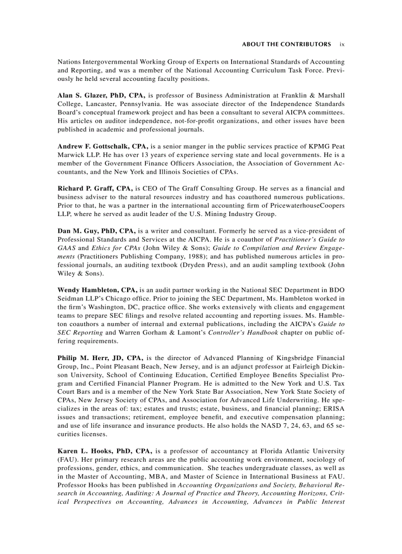 image for page Accountants Handbook Volume 1 Financial Accounting and General Topics 10th Edition 2003