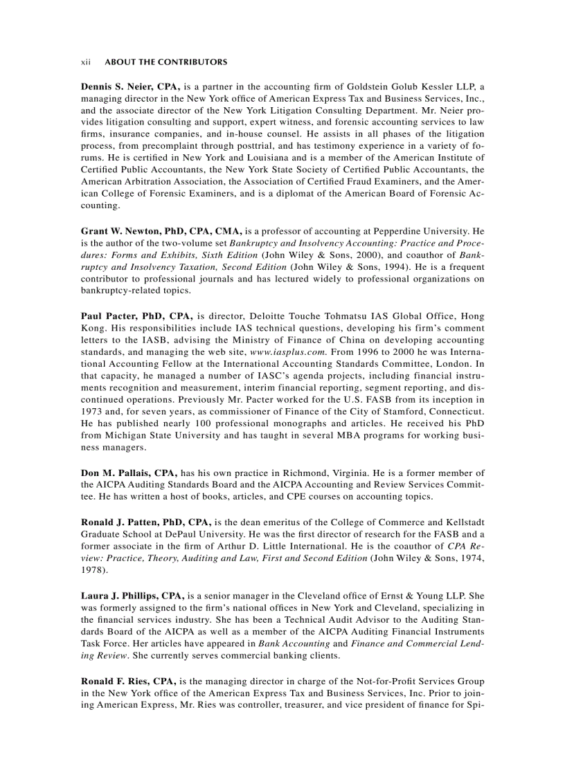 image for page Accountants Handbook Volume 1 Financial Accounting and General Topics 10th Edition 2003