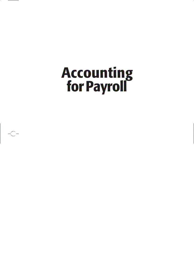 image for page Accounting for Payroll A Comprehensive Guide