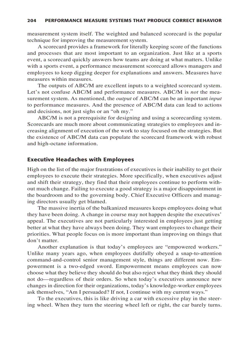 image for page Activity based Cost Management An Executive s Guide