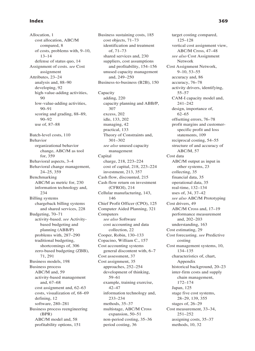 image for page Activity based Cost Management An Executive s Guide